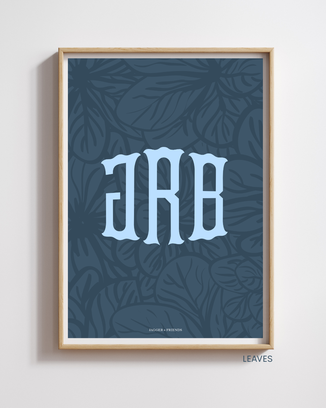 Heritage Monogram Poster - Royale