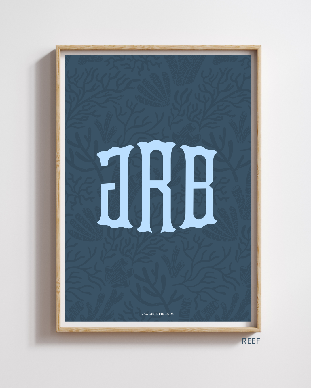 Heritage Monogram Poster - Royale