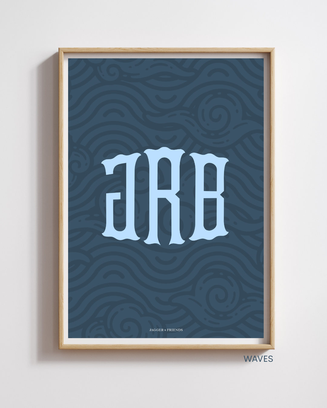 Heritage Monogram Poster - Royale
