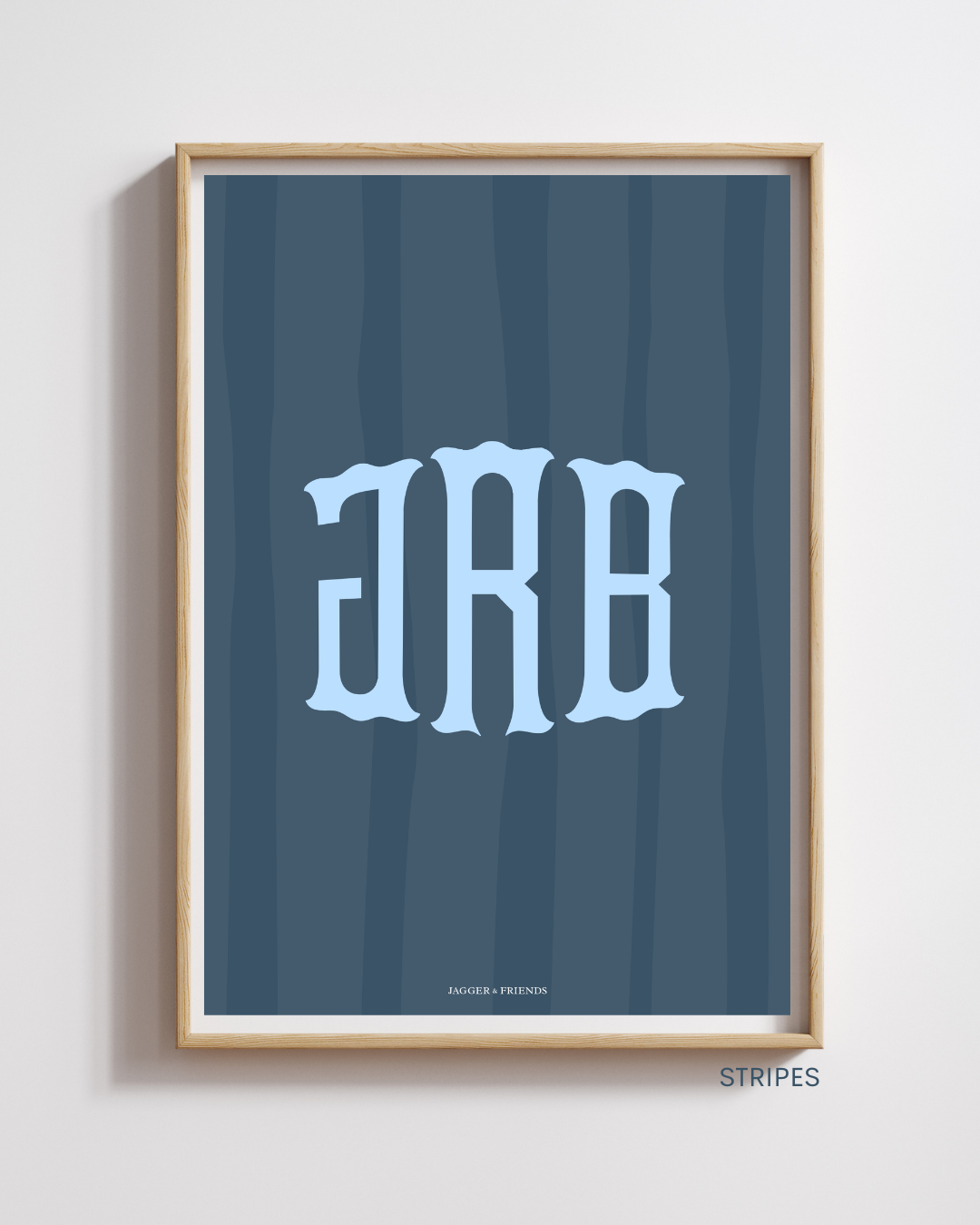 Heritage Monogram Poster - Royale