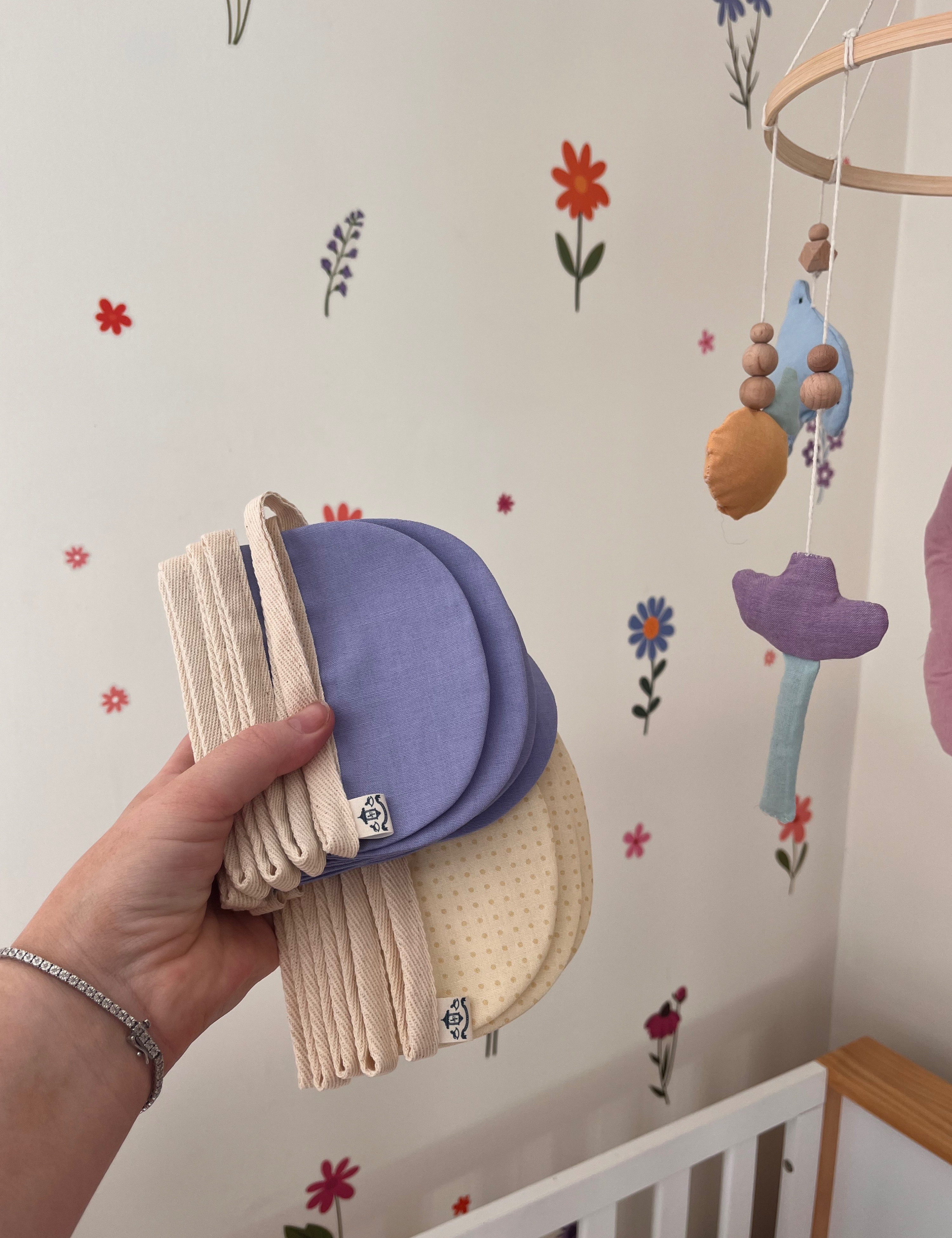 Scallop Garland - Periwinkle